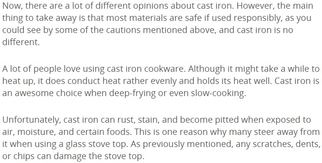 Cast Iron What You Should Know 1 Cast Iron What You Should Know 1