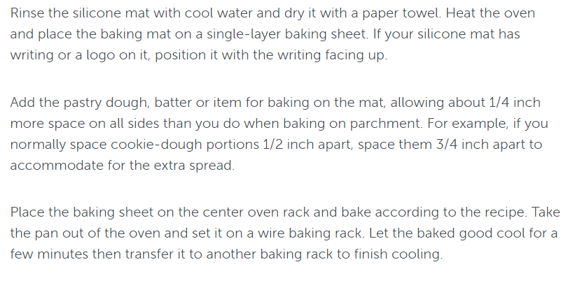 H2_ How To Use Silicone Baking Mats In Your Kitchen H2_ How To Use Silicone Baking Mats In Your Kitchen