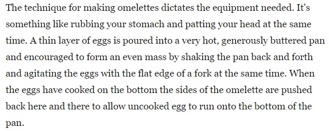 The Perfect Omelette Technique 1 The Perfect Omelette Technique 1