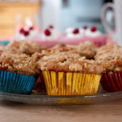 Quick Apple Cranberry Pear Muffins Recipe