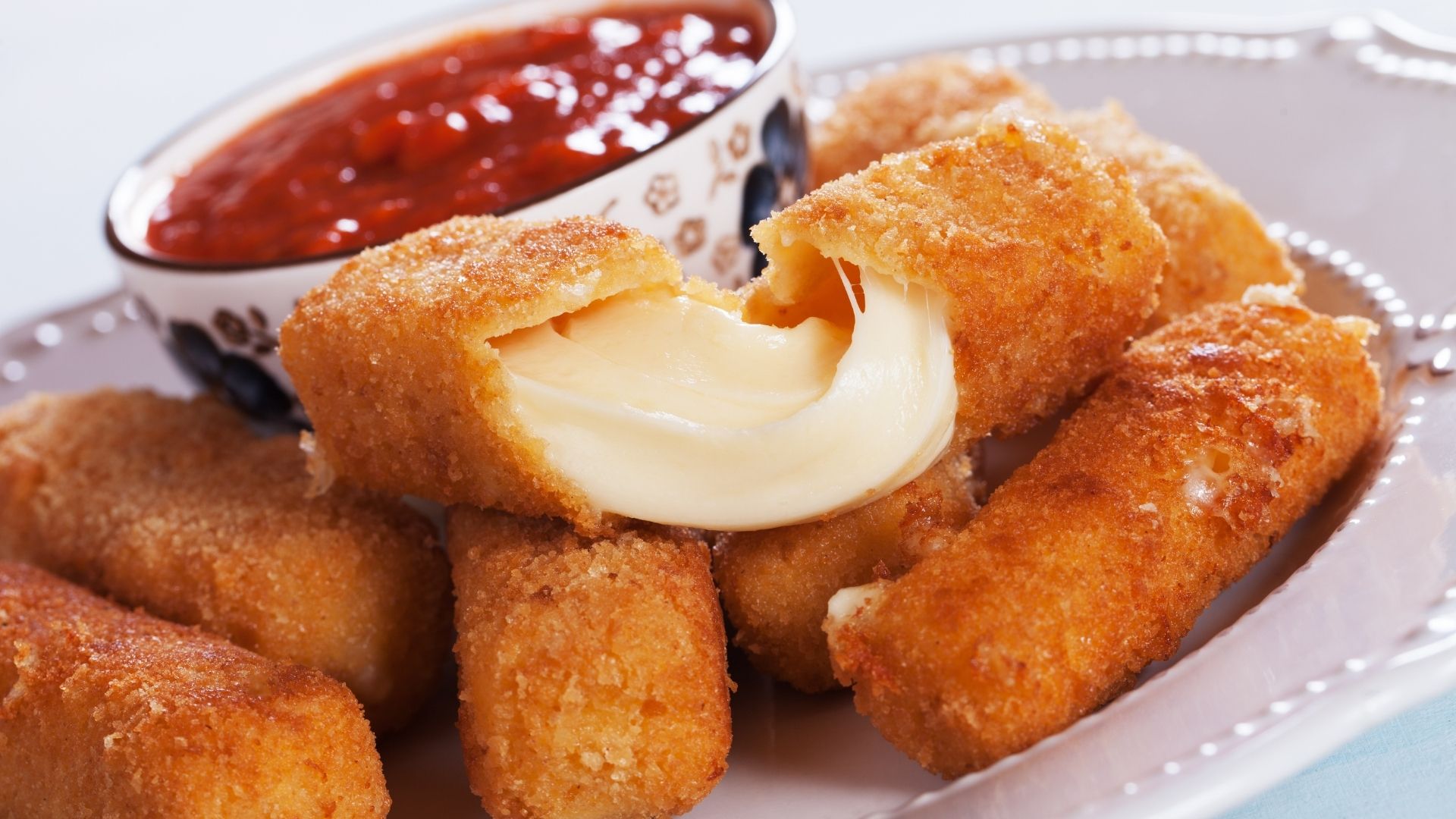 Keto Mozzarella Sticks Recipe