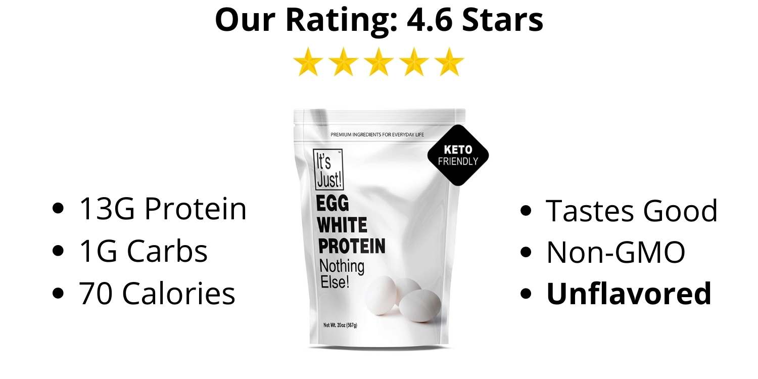 It's Just Egg White Protein Powder Review