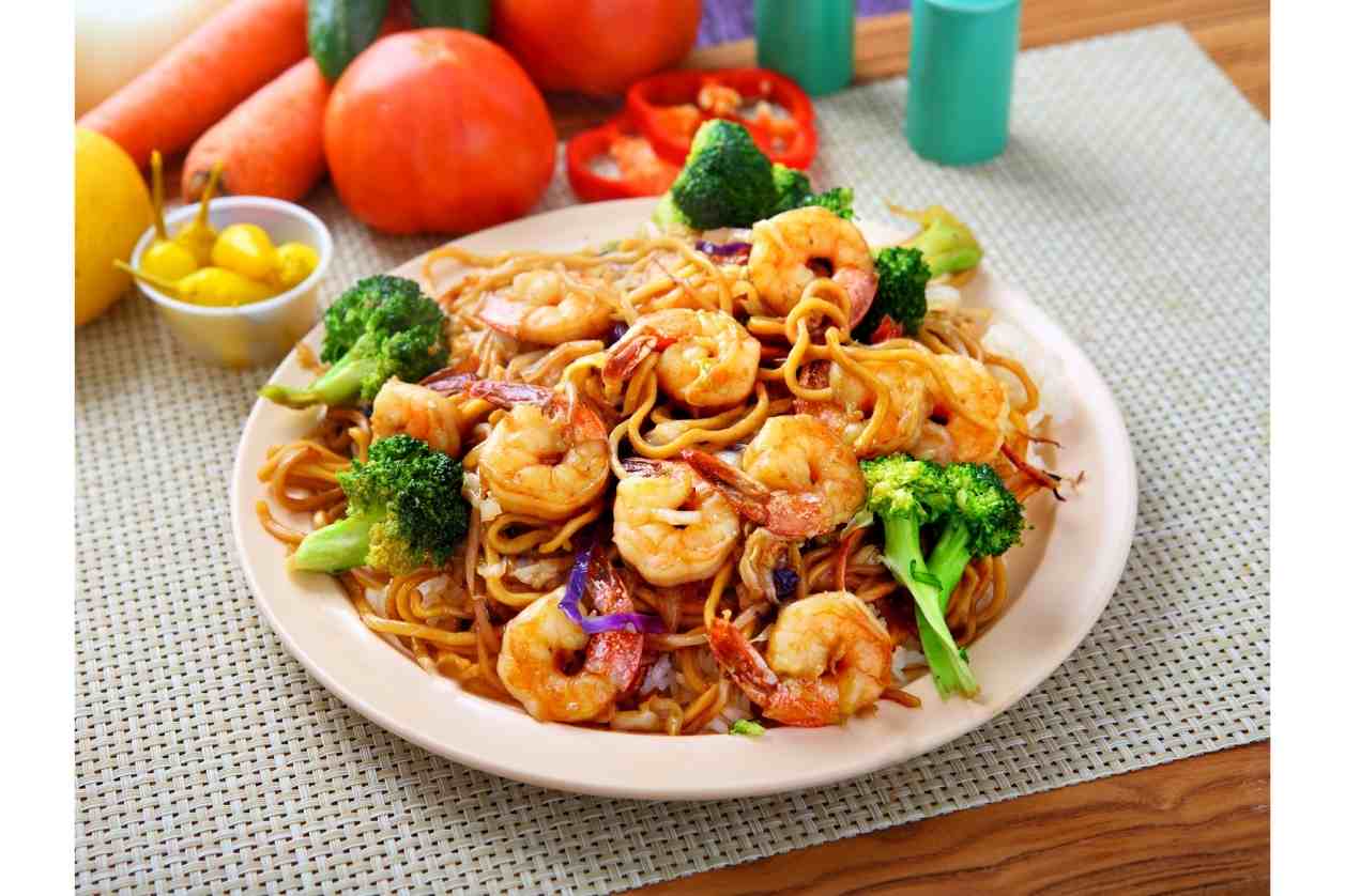 shrimp chow mein