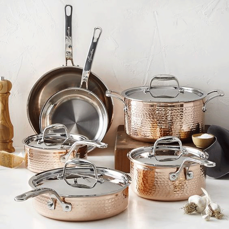 target copper cookware